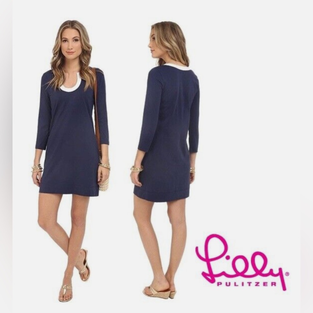 Lilly Pulitzer Navy Blue Dress
